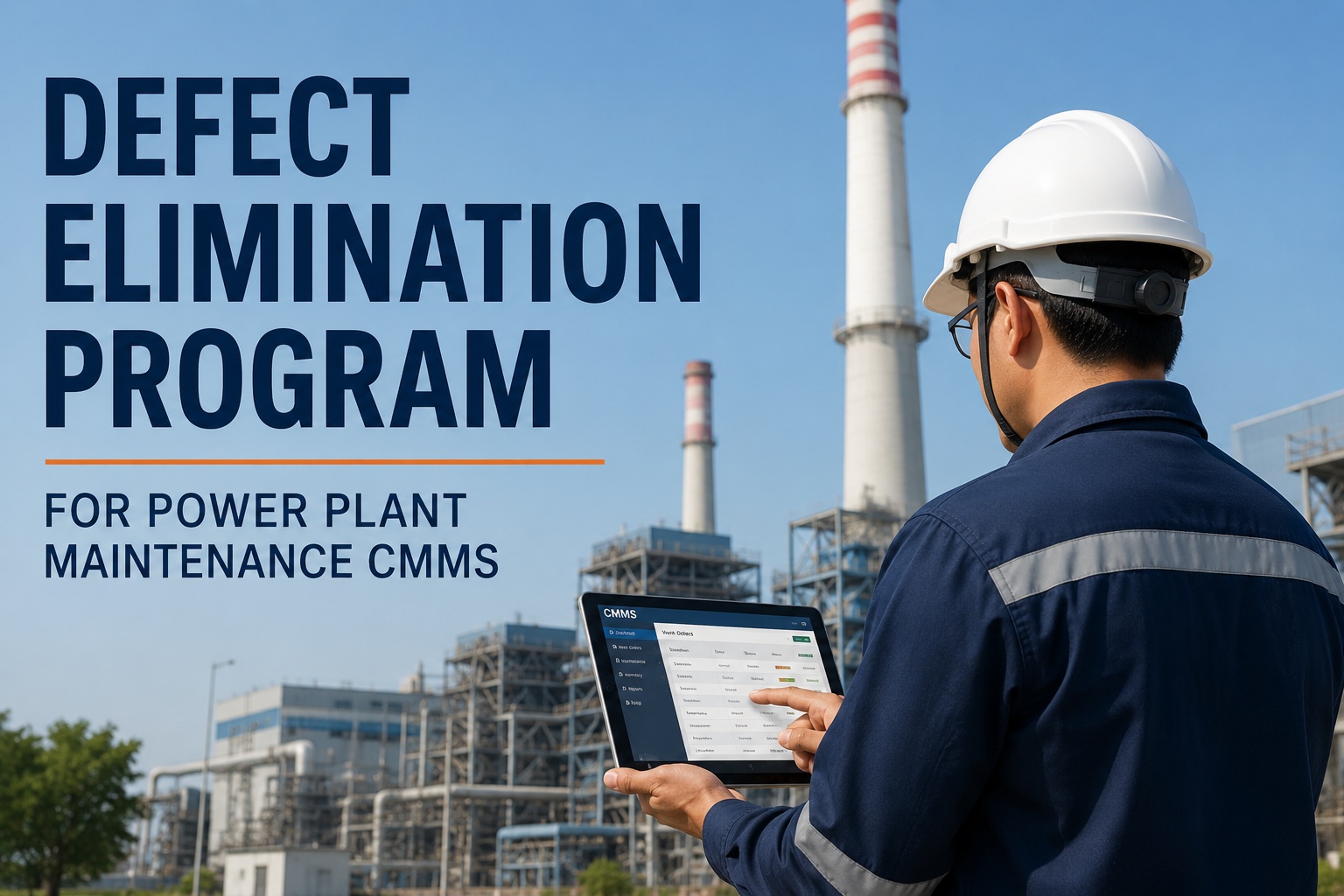 defect-elimination-program-power-plant-maintenance-cmms