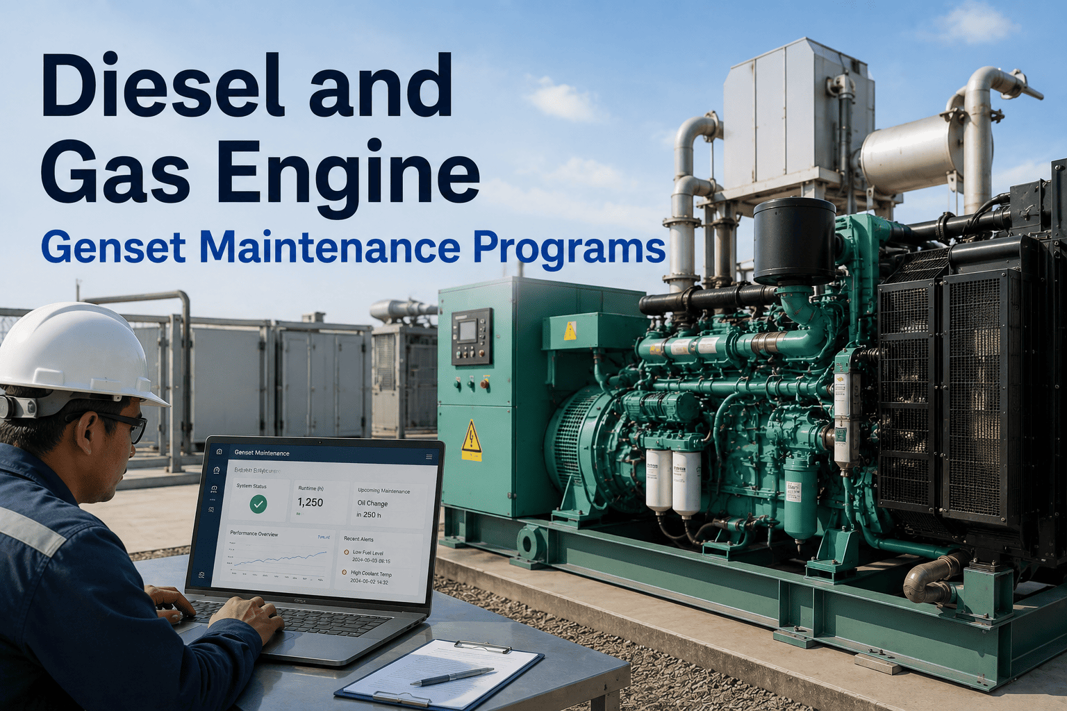 diesel-gas-engine-genset-maintenance-programs