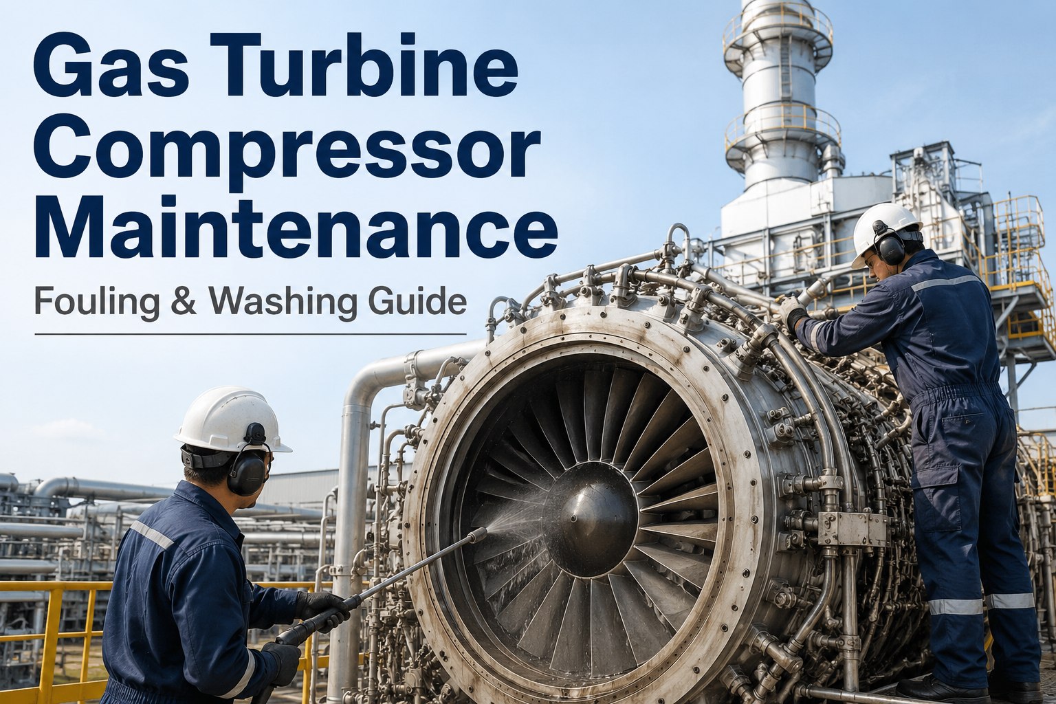 gas-turbine-compressor-maintenance-fouling-washing-guid
