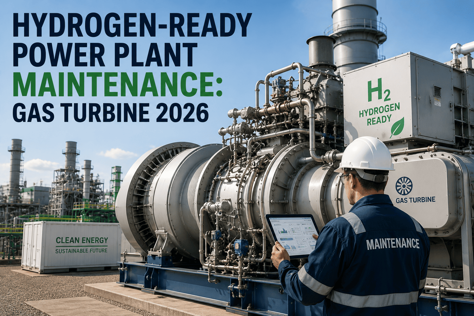 hydrogen-ready-power-plant-maintenance-gas-turbine-2026