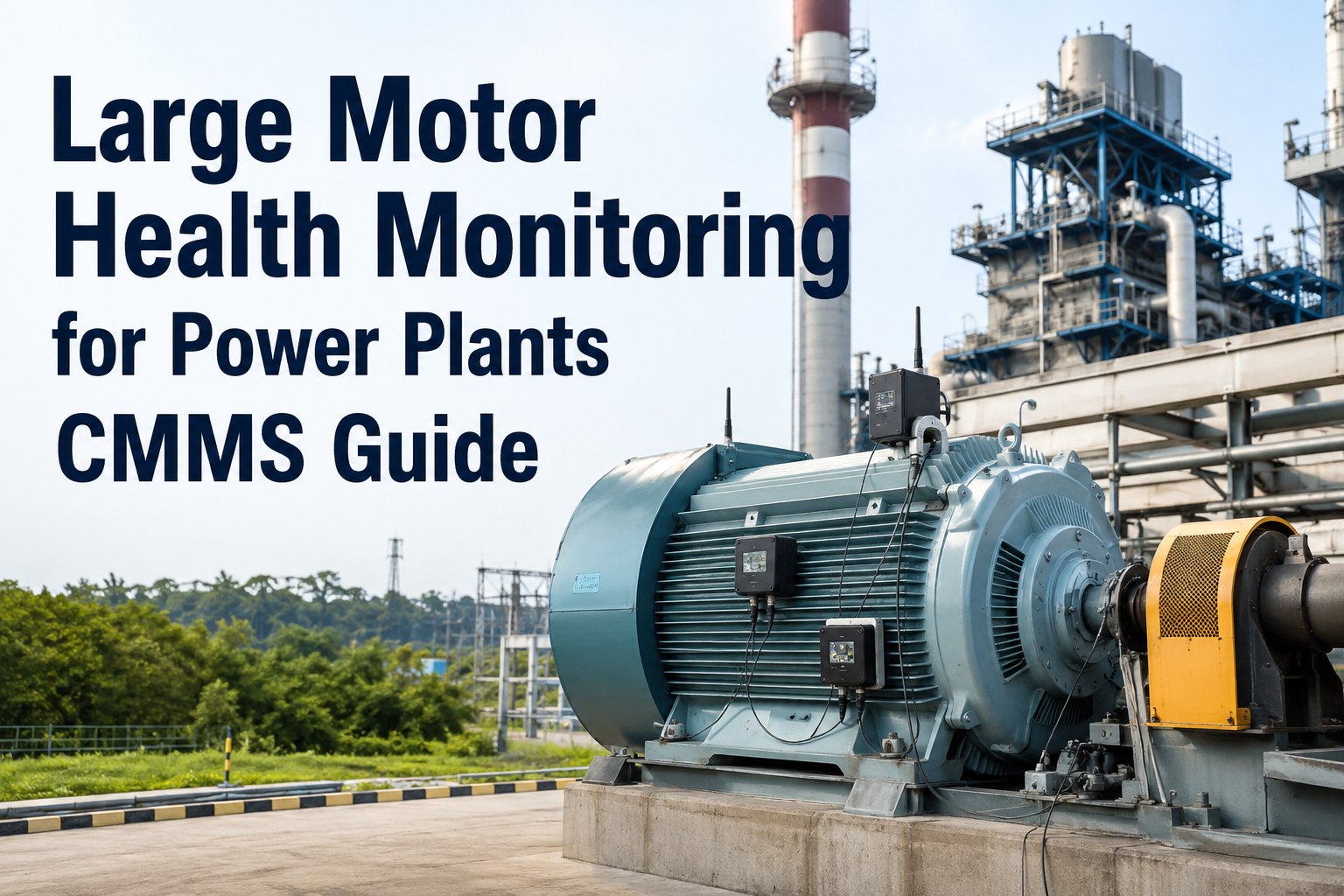 large-motor-health-monitoring-power-plant-cmms-guide