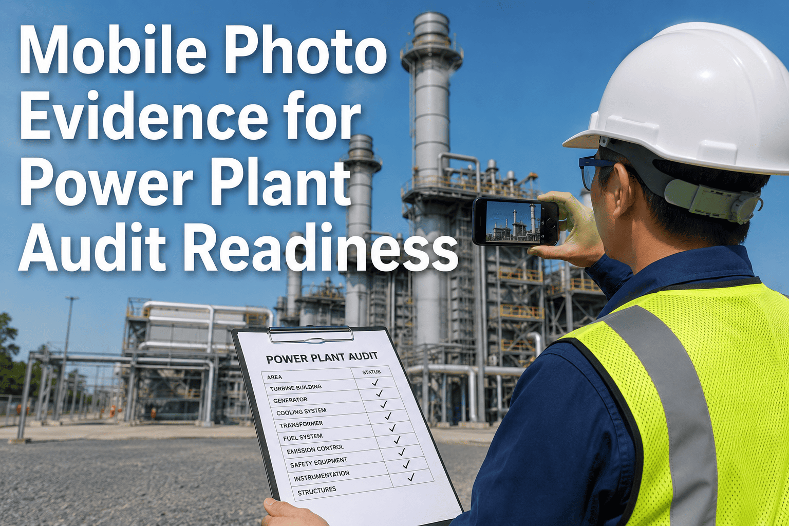 mobile-photo-evidence-for-power-plant-audit-readiness