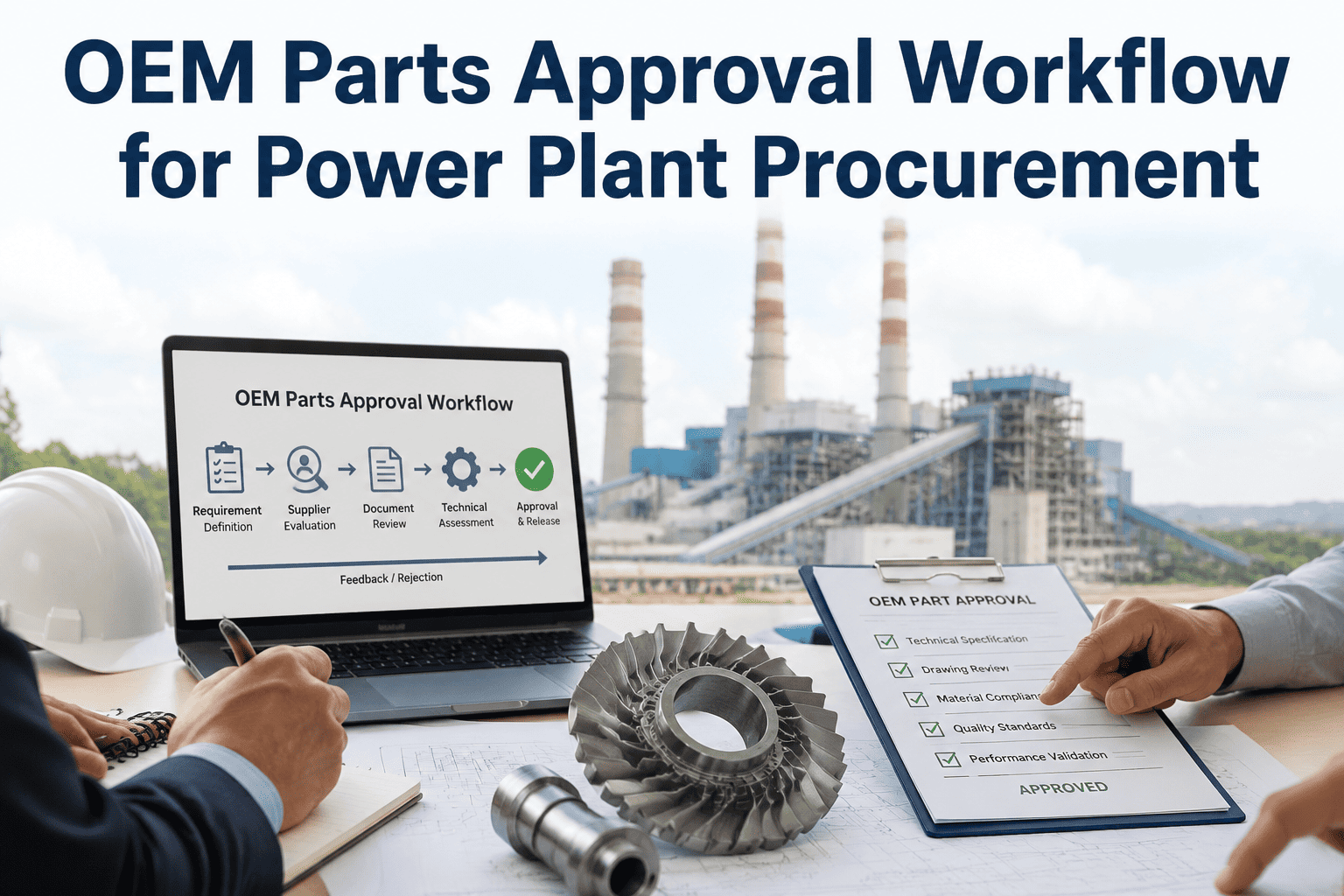 oem-parts-approval-workflow-for-power-plant-procurement