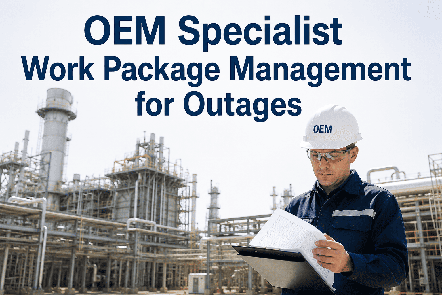 oem-specialist-work-package-management-for-outages