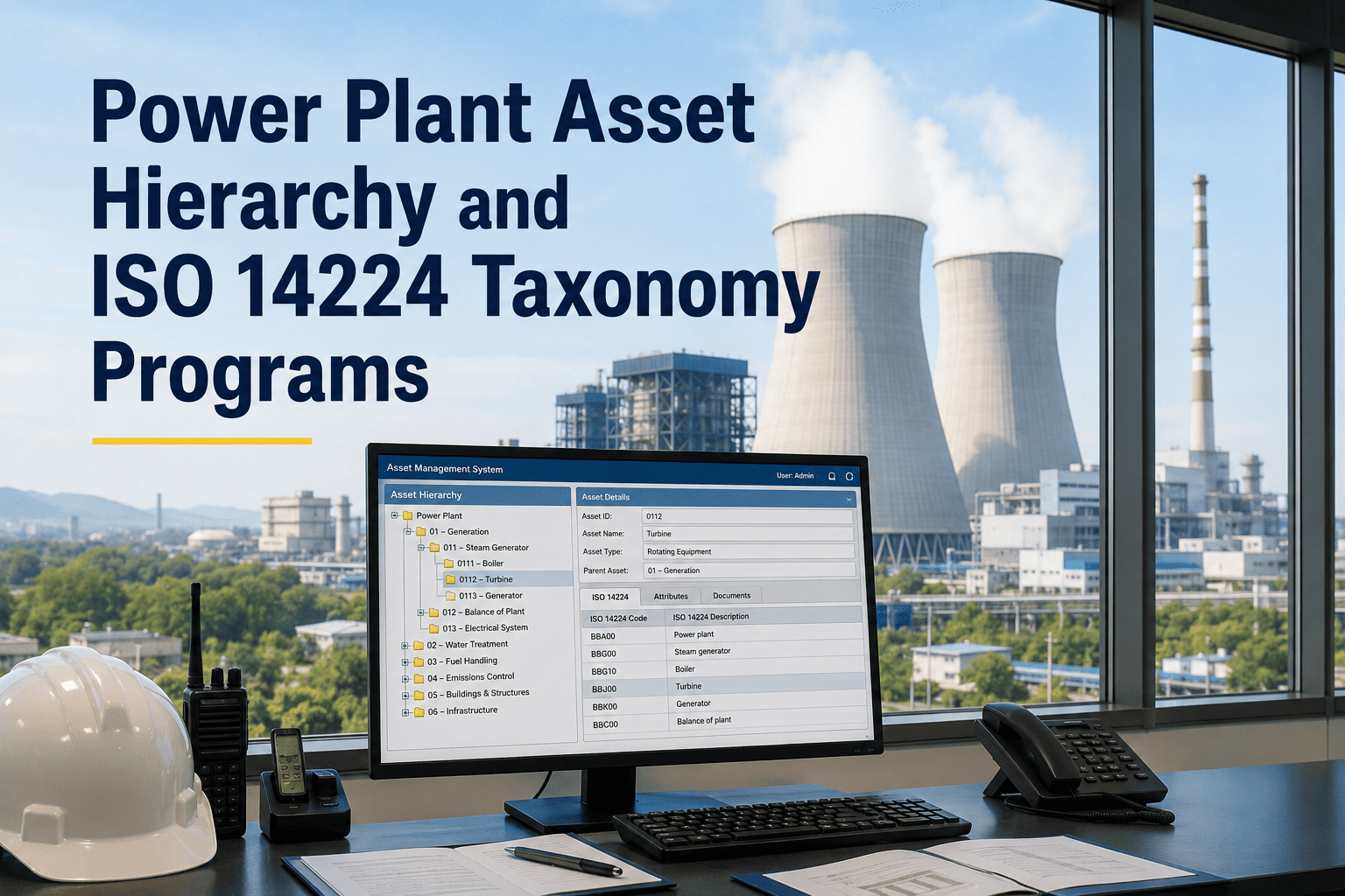 power-plant-asset-hierarchy-iso-14224-taxonomy-programs