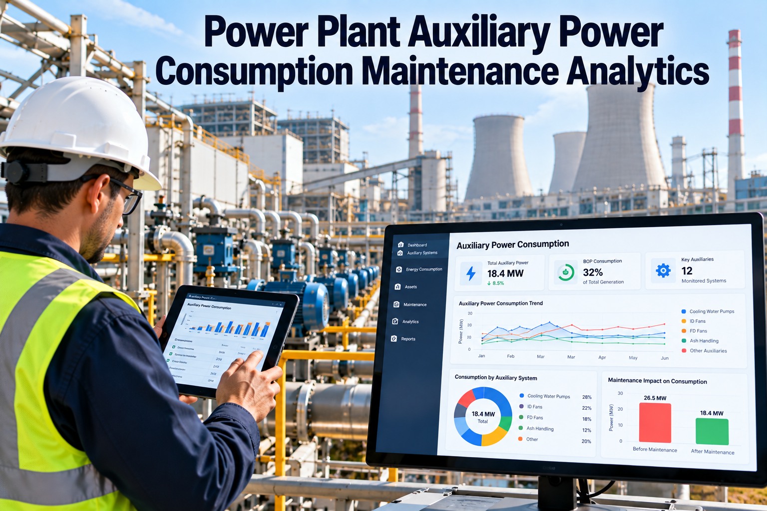 power-plant-auxiliary-power-consumption-maintenance