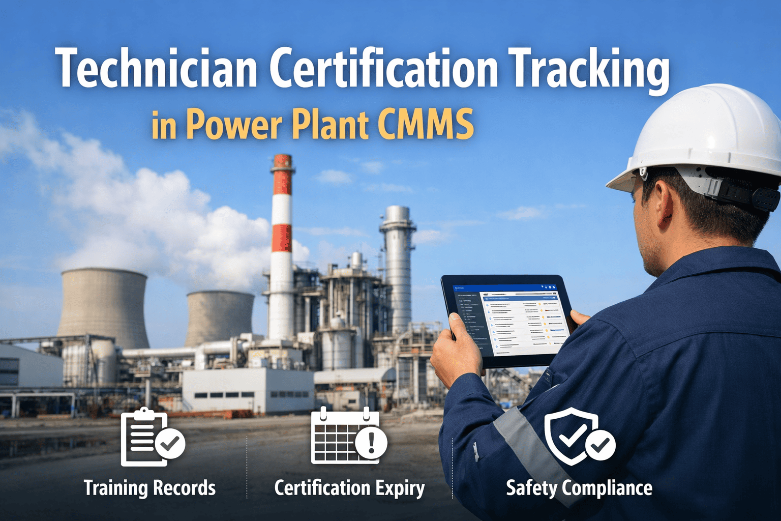 power-plant-cmms-technician-training-certification-tracking