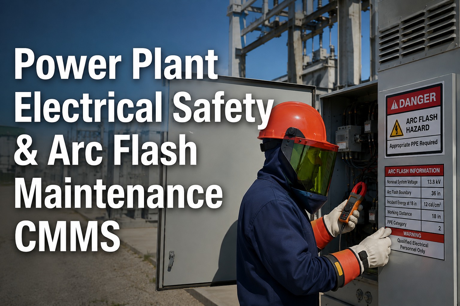power-plant-electrical-safety-arc-flash-maintenance-cmms