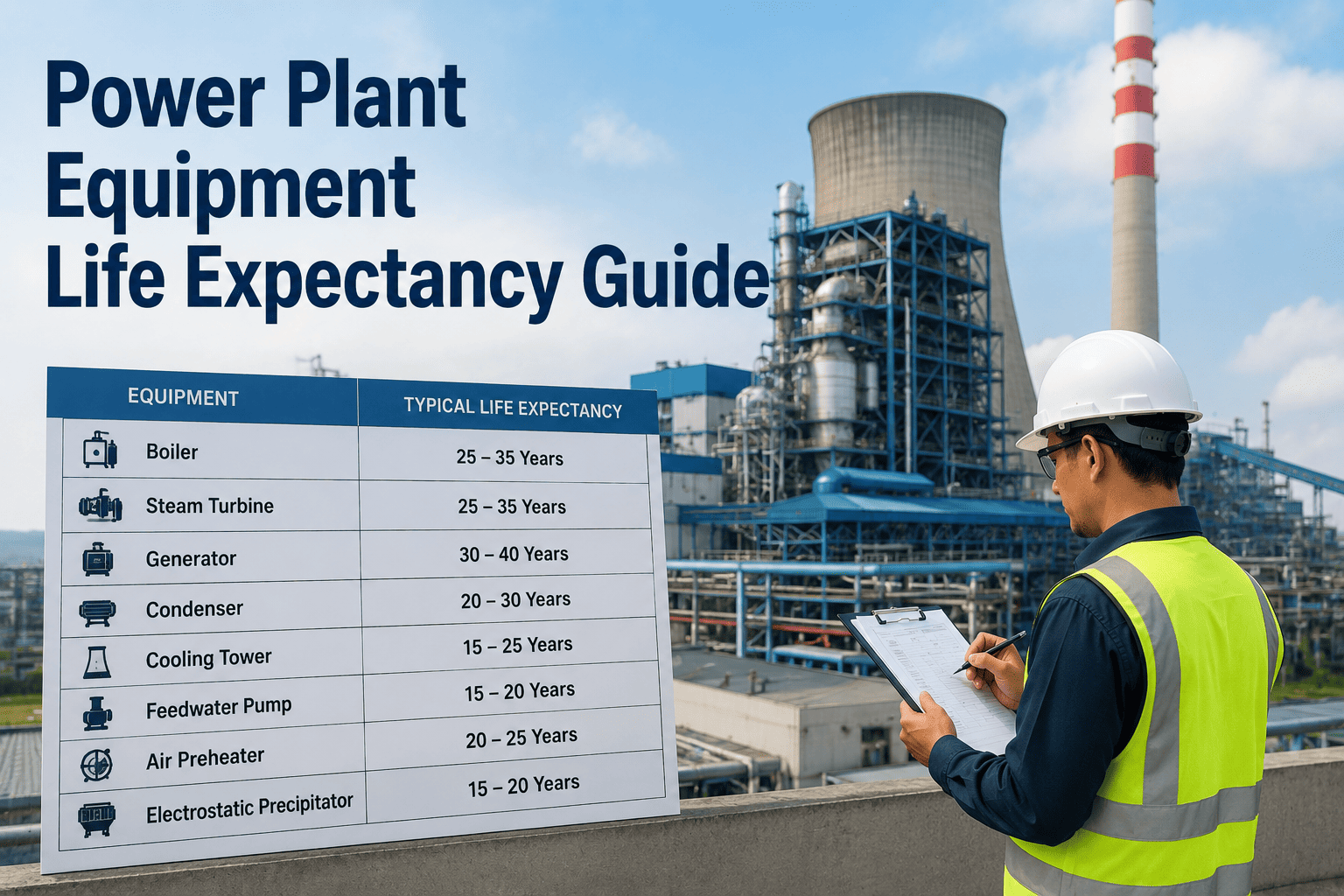 power-plant-equipment-life-expectancy-guide