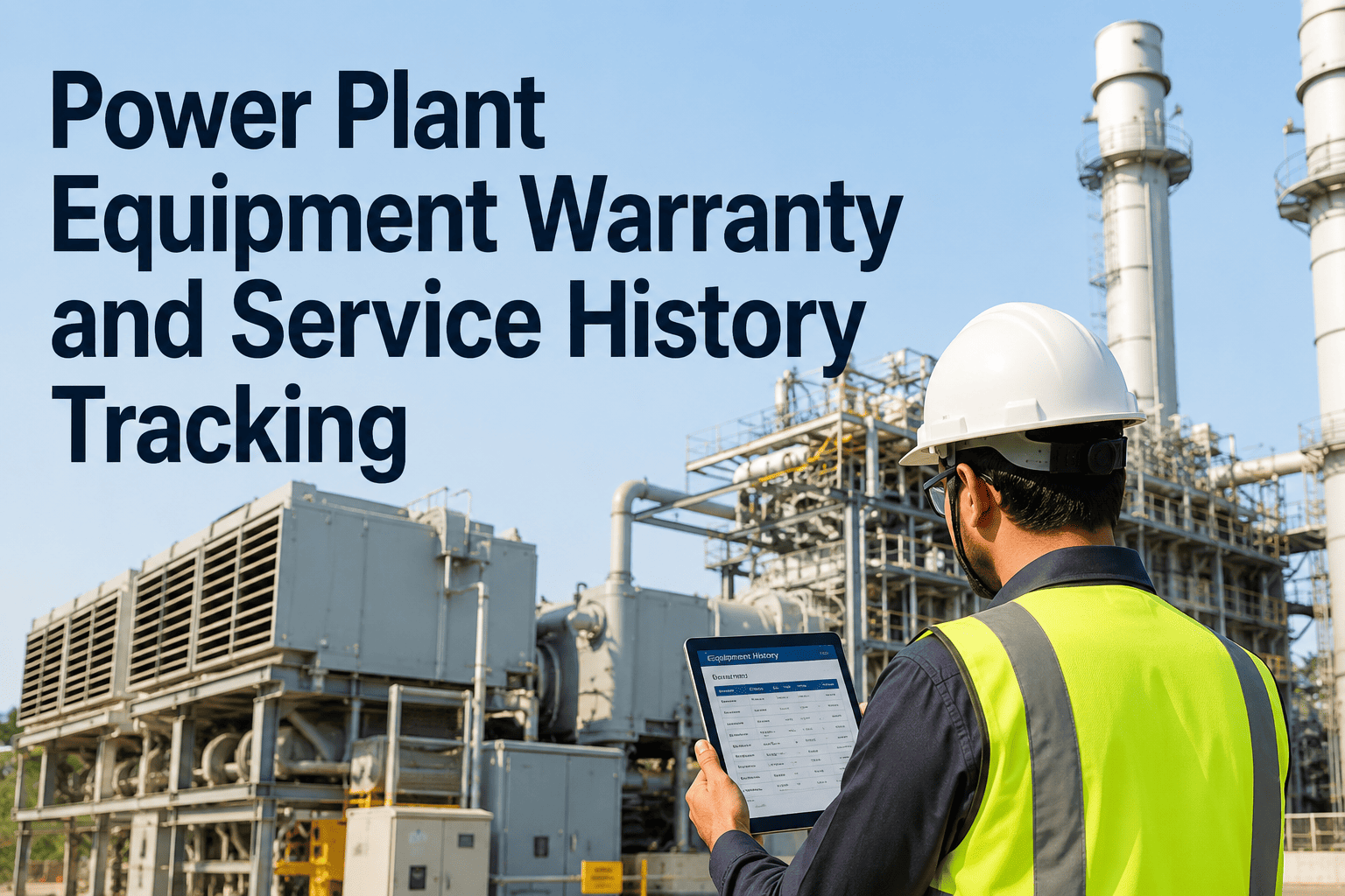 power-plant-equipment-warranty-and-service-history-tracking