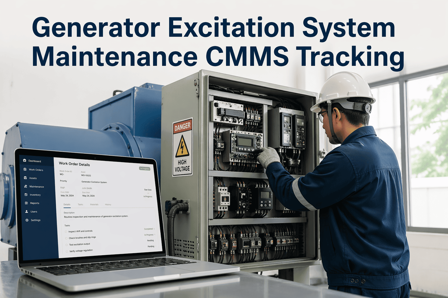 power-plant-excitation-system-maintenance-cmms