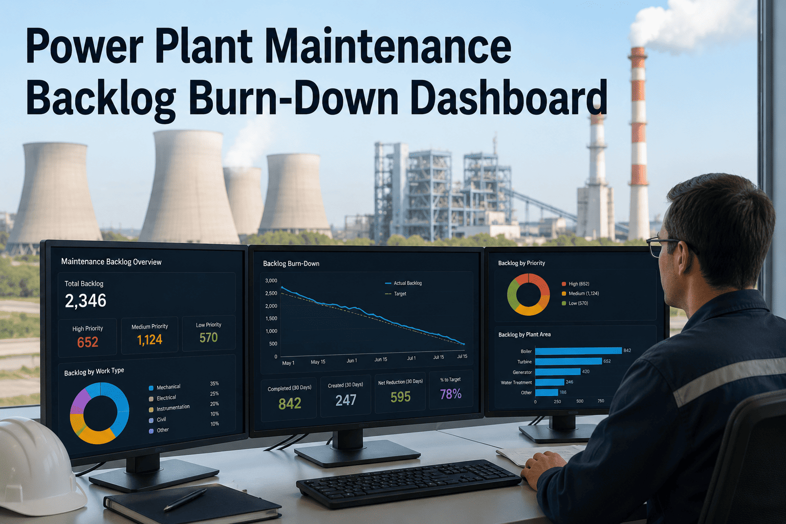power-plant-maintenance-backlog-burndown-dashboard