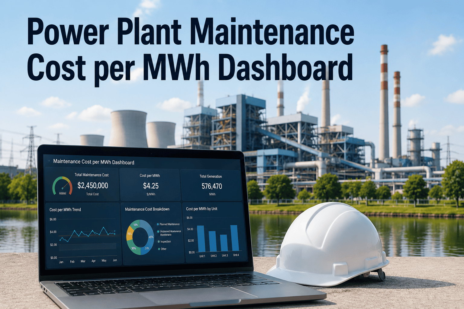 power-plant-maintenance-cost-per-mwh-dashboard