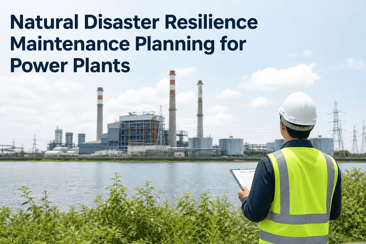 power-plant-natural-disaster-maintenance-resilience-cmms