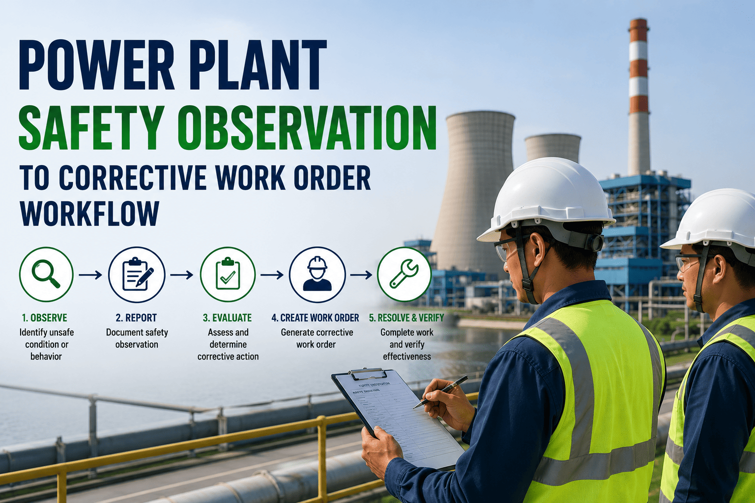 power-plant-safety-observation-to-corrective-work-order-workflow