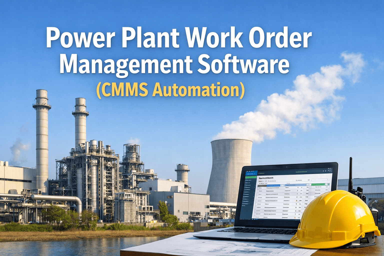 power-plant-work-order-management-cmms-automation-software