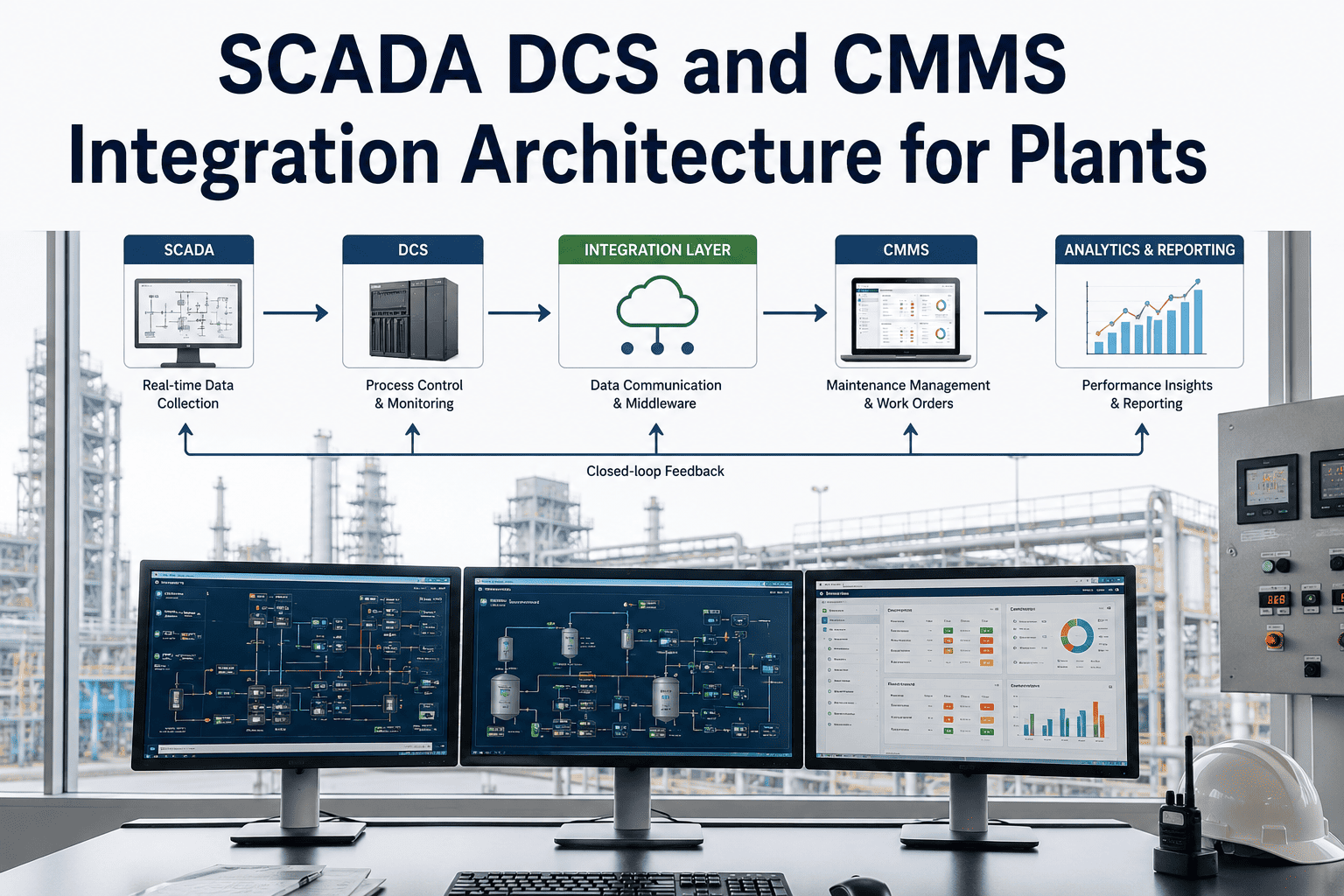 scada-dcs-and-cmms-integration-architecture-for-plants