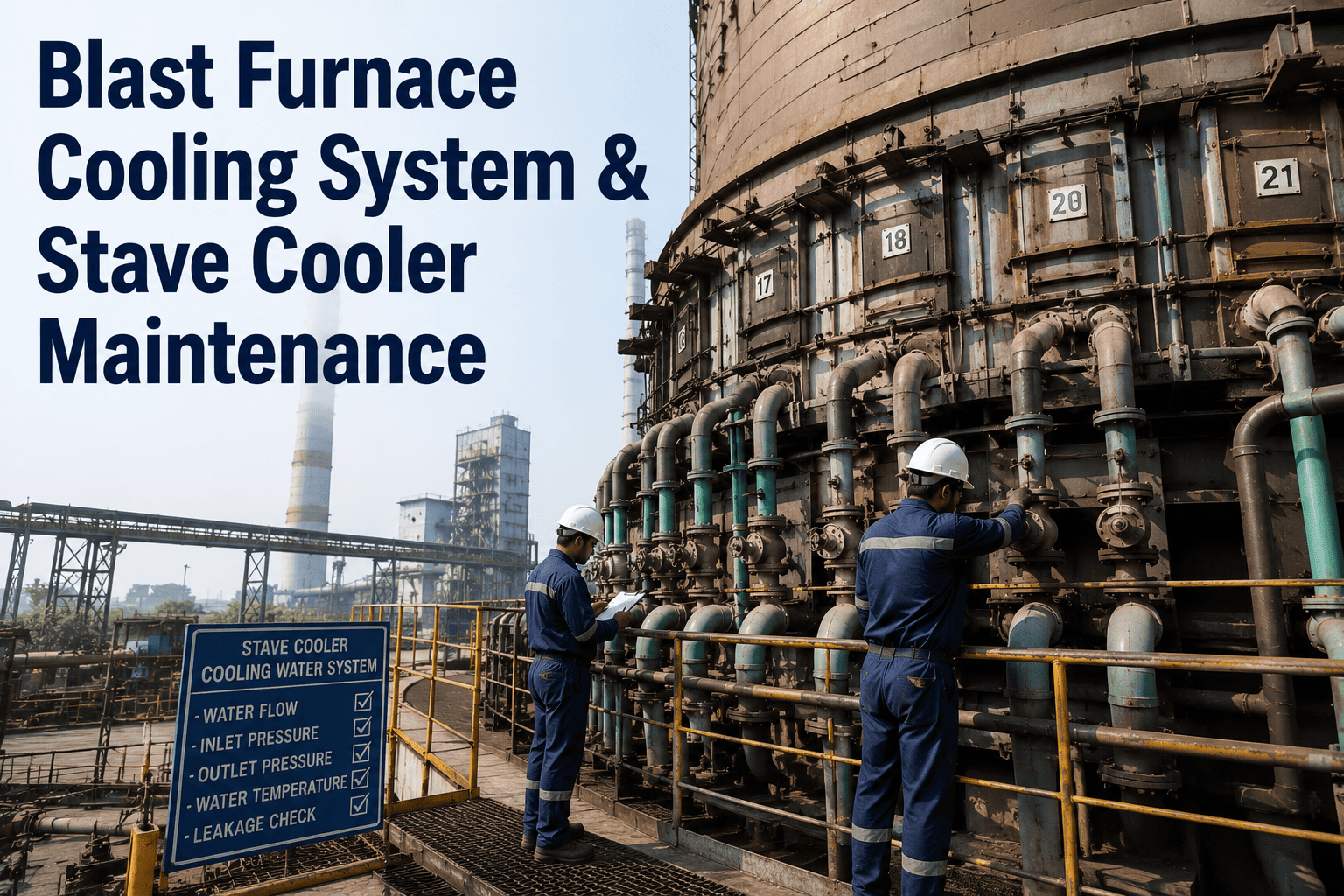 blast-furnace-cooling-system-maintenance-stave-cooler