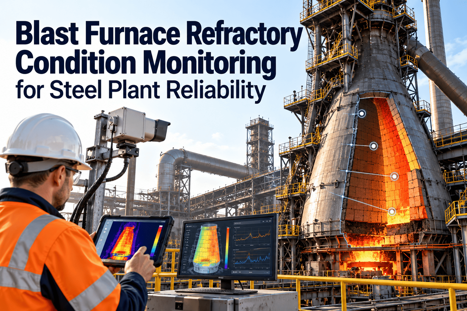 blast-furnace-refractory-condition-monitoring-steel-plant-reliability