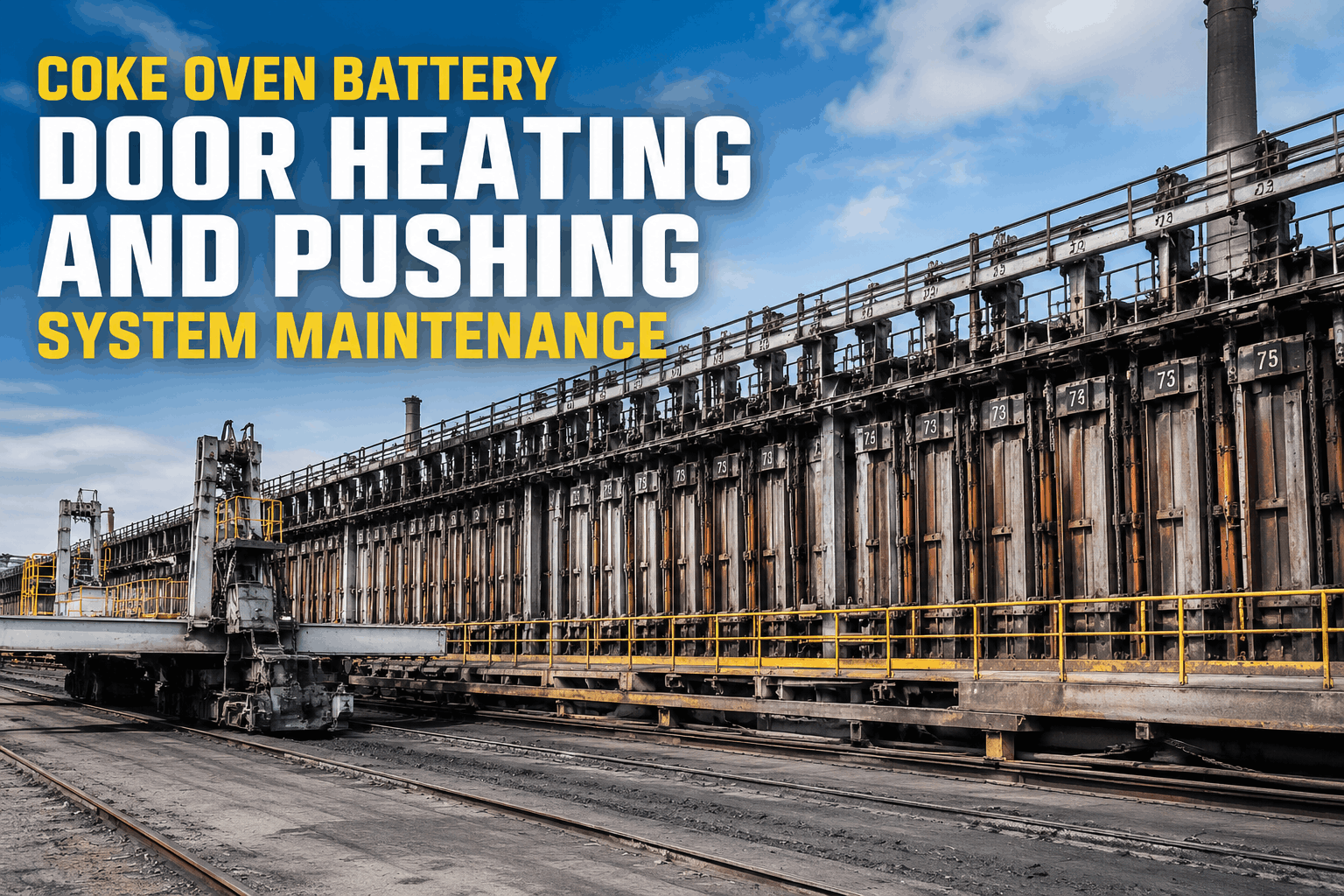 coke-oven-battery-door-heating-and-pushing-system-maintenance