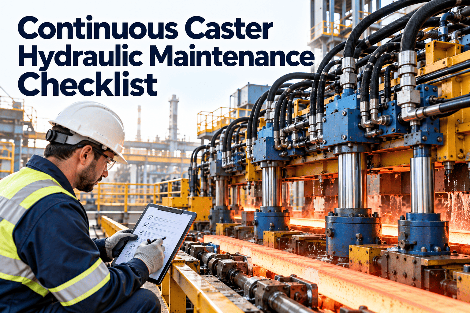 continuous-caster-hydraulic-checklist