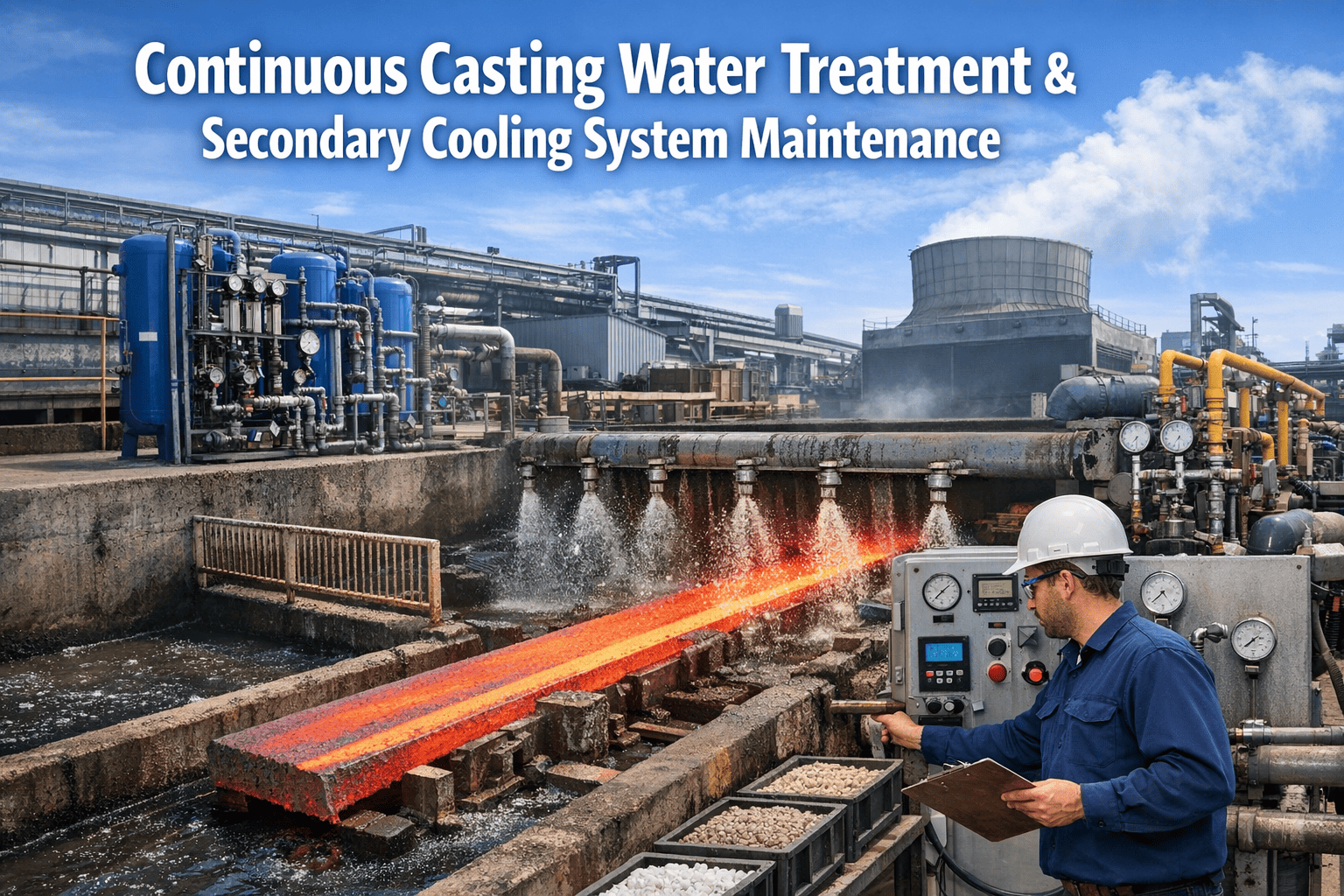 continuous-casting-water-treatment-secondary-coolingcontinuous-casting-water-treatment-secondary-cooling