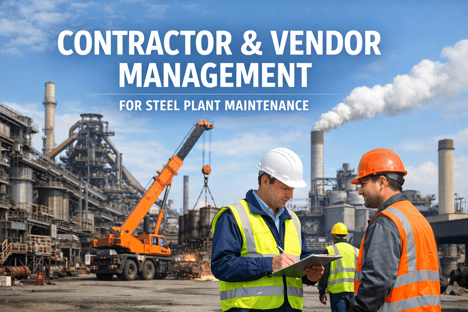 contractor-vendor-management-steel-plant-maintenance