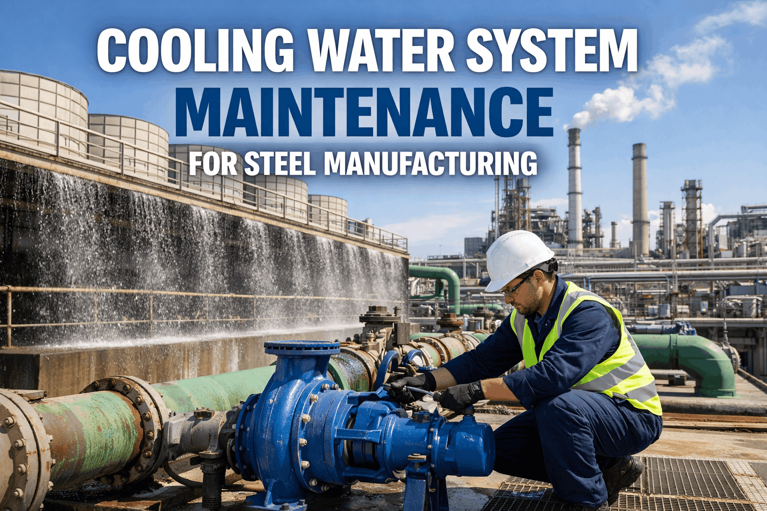 cooling-water-system-maintenance-steel-manufacturing