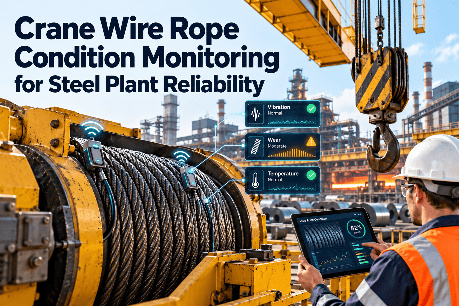 crane-wire-rope-condition-monitoring-steel-plant-reliability