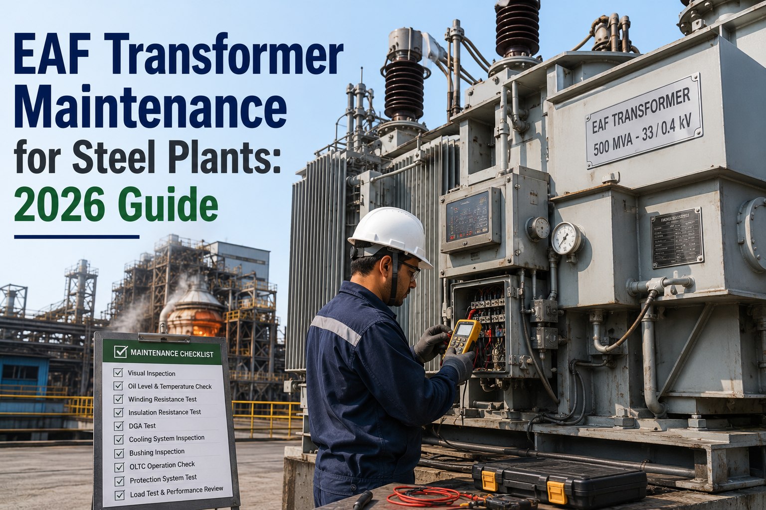 eaf-transformer-maintenance-steel-plant-guide