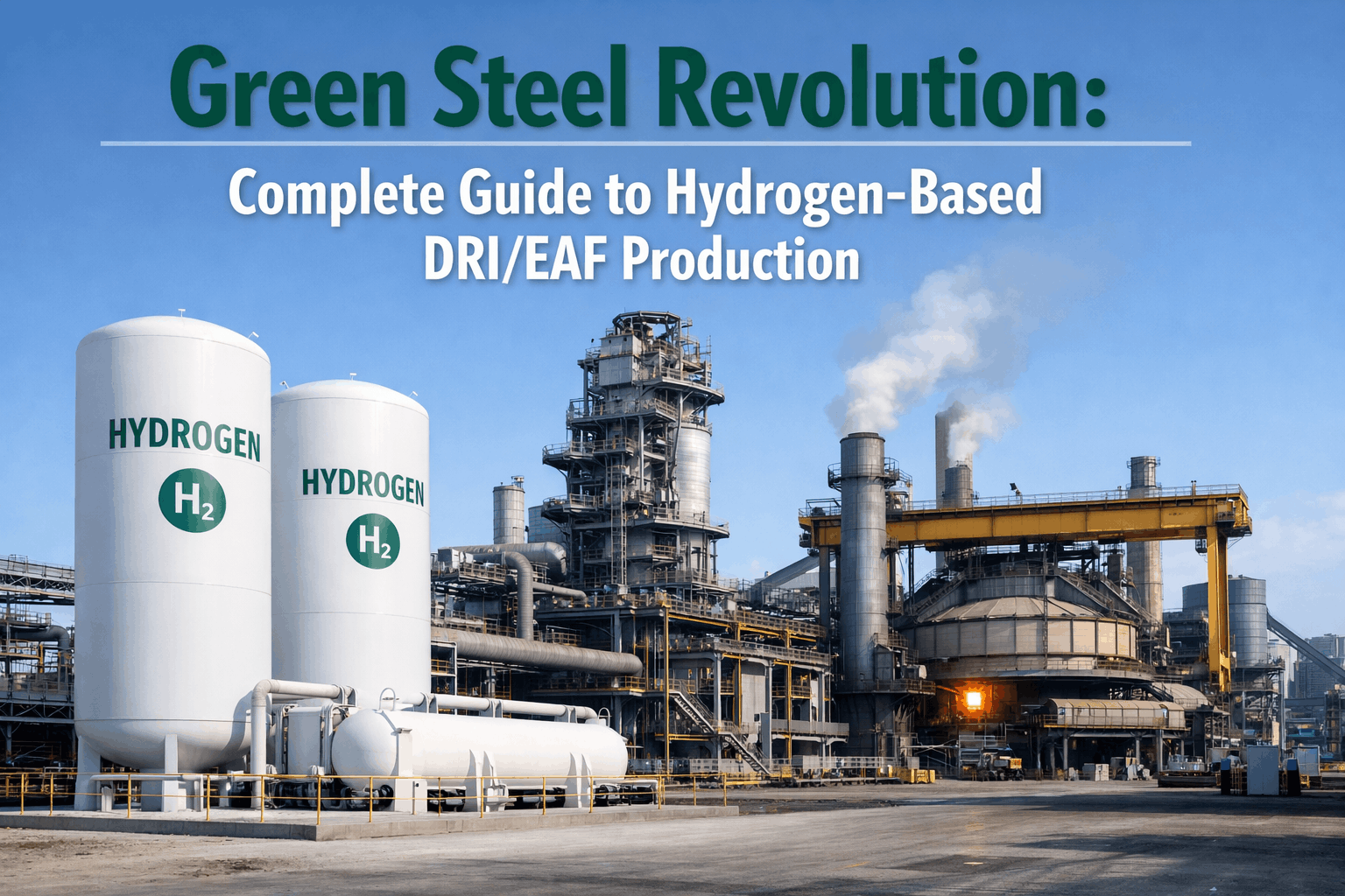 green-steel-hydrogen-dri-eaf-production-guide