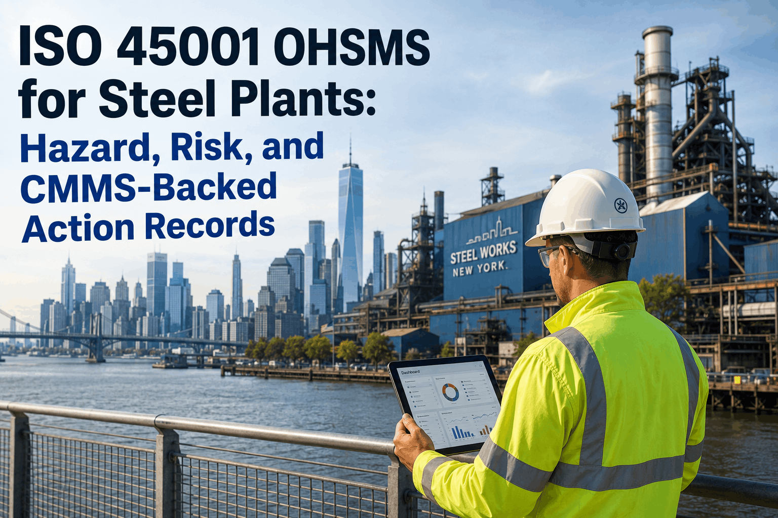 iso-45001-ohsms-for-steel-plants-hazard,-risk,-and-cmms-backed-action-records