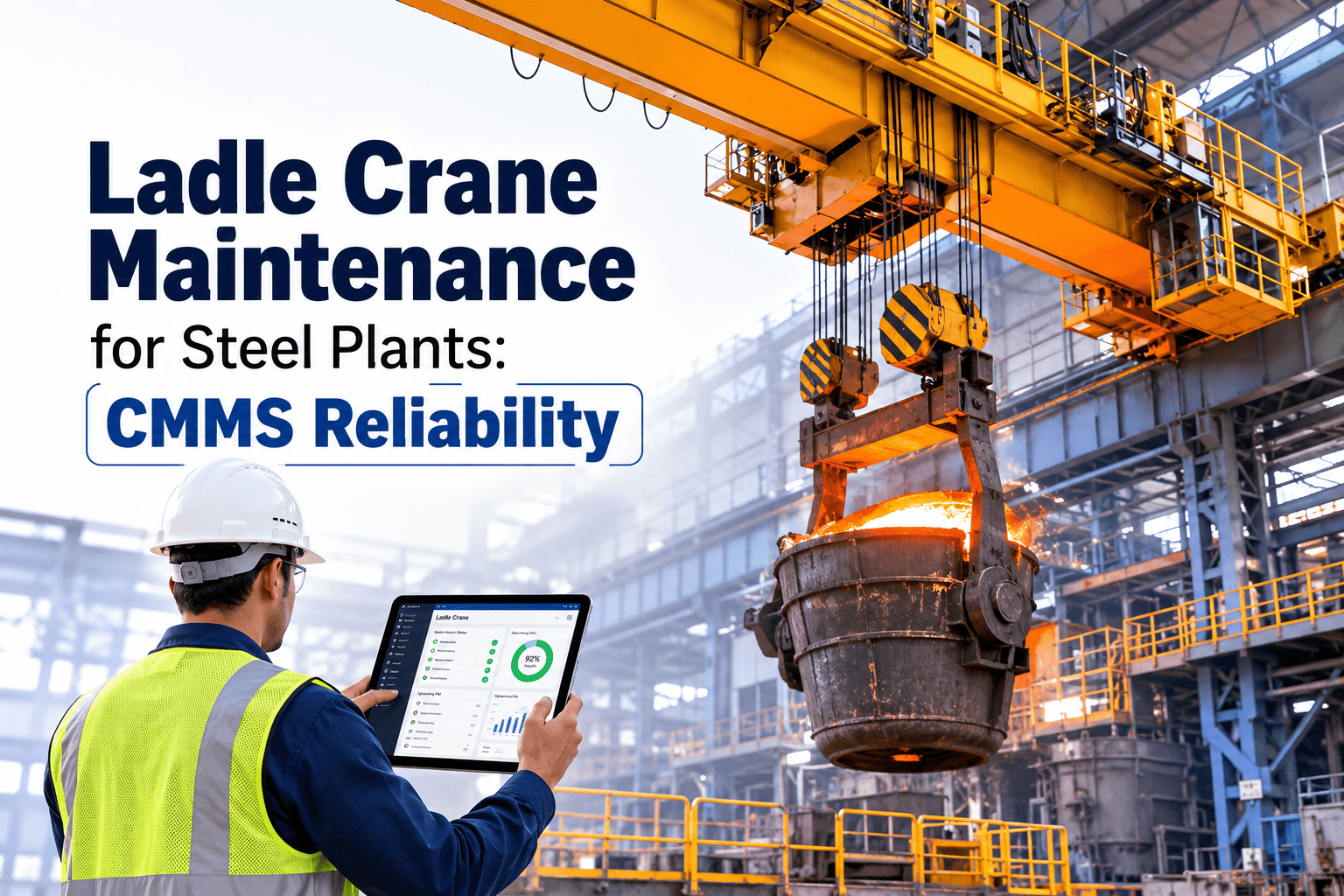 ladle-crane-maintenance-steel-plant-cmms-reliability