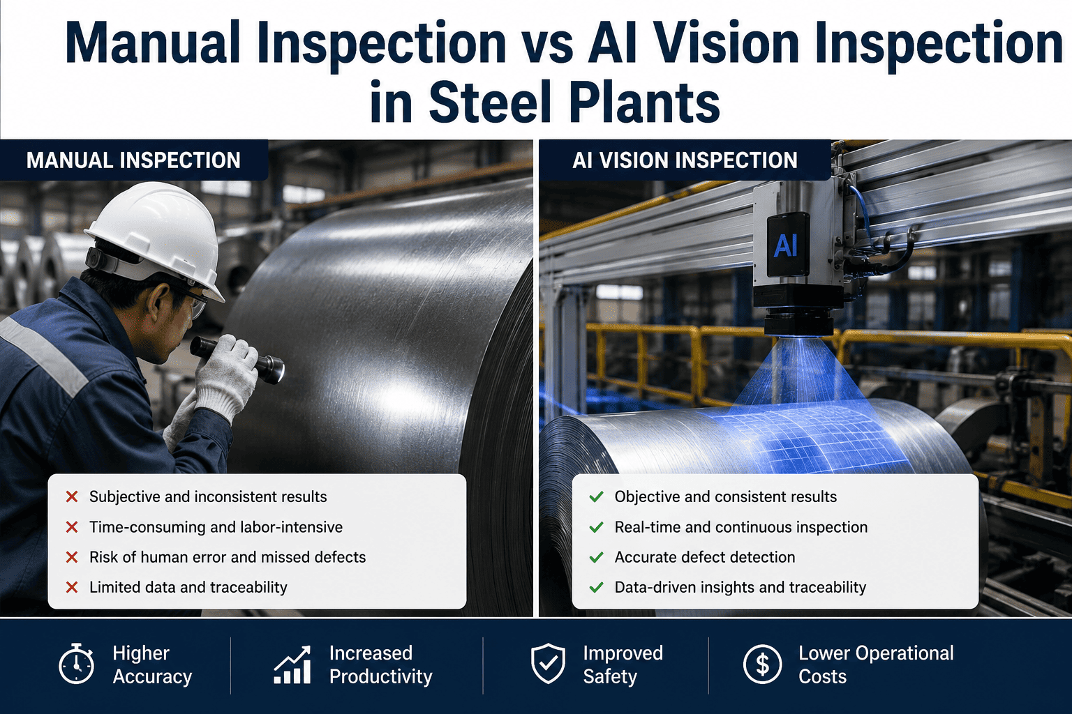 manual-vs-ai-vision-inspection-steel-plants
