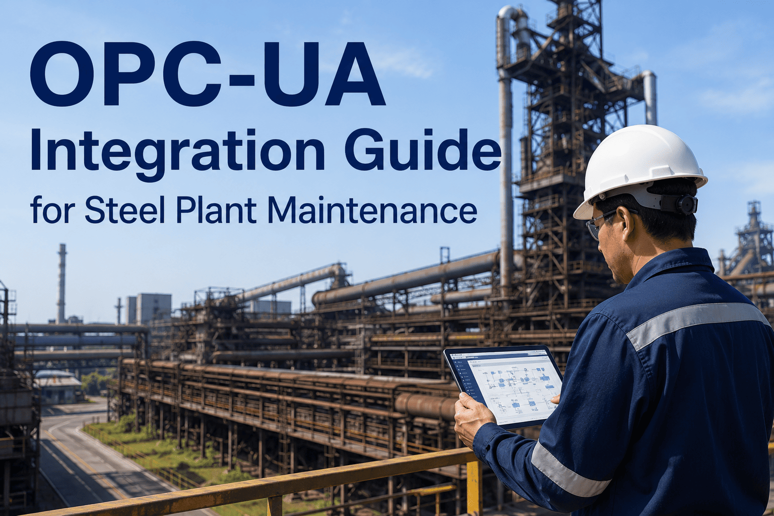 opc-ua-integration-steel-plant-maintenance