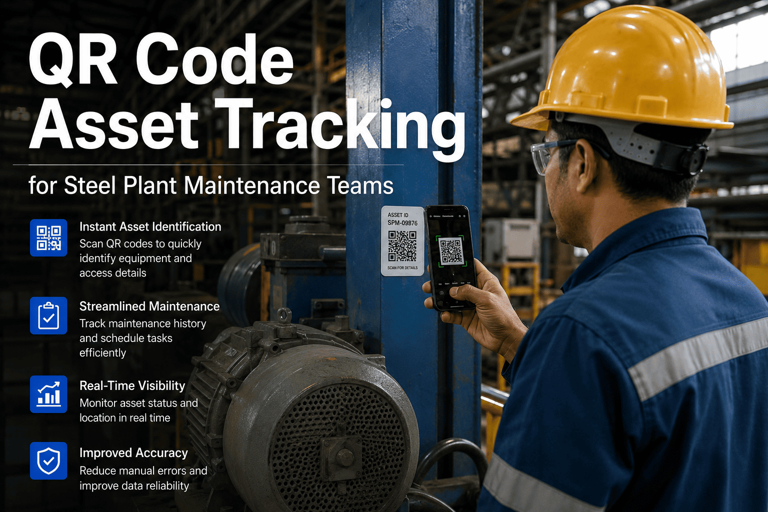 qr-code-asset-tracking-steel-plant-maintenance