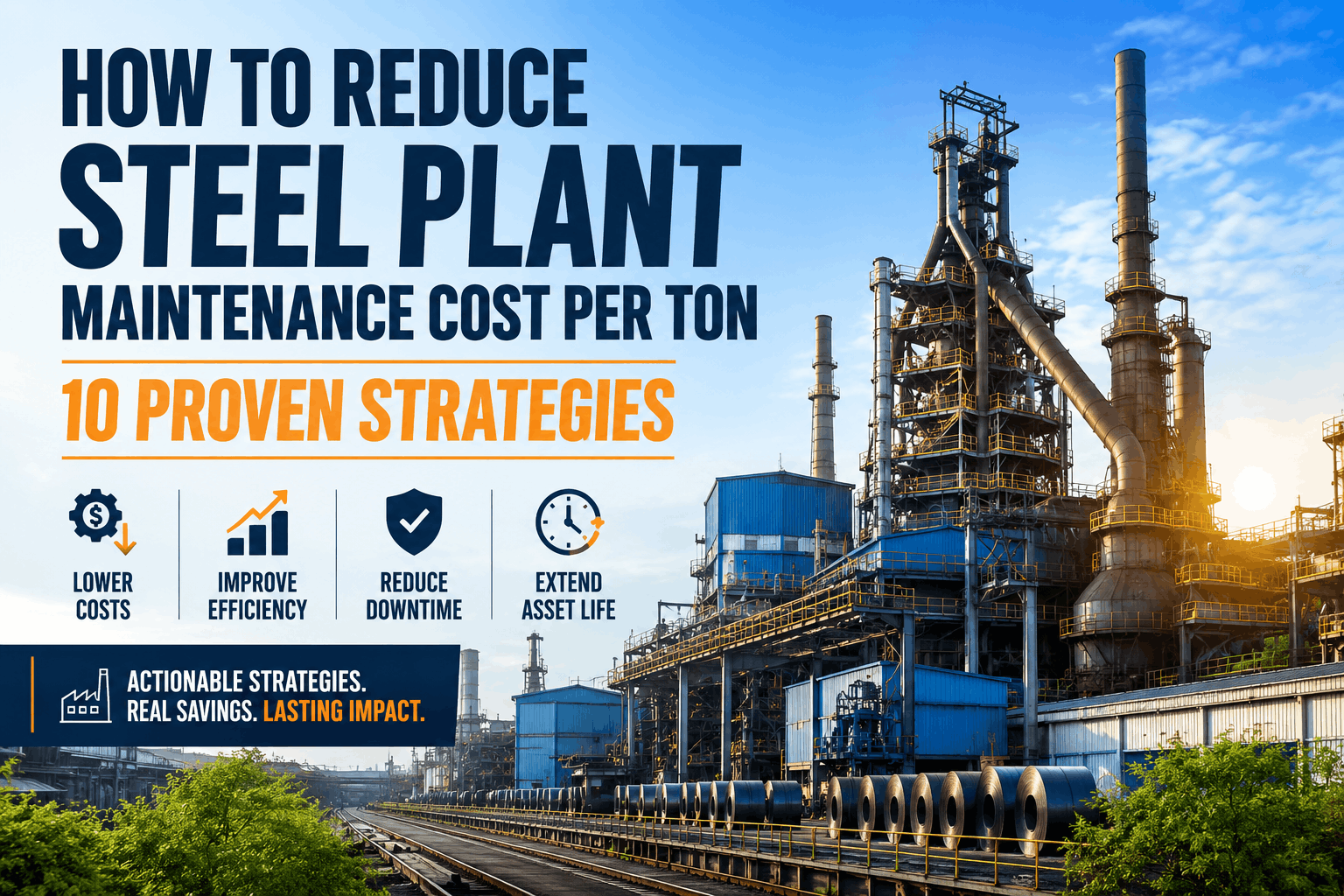 reduce-steel-plant-maintenance-cost-per-ton-strategies
