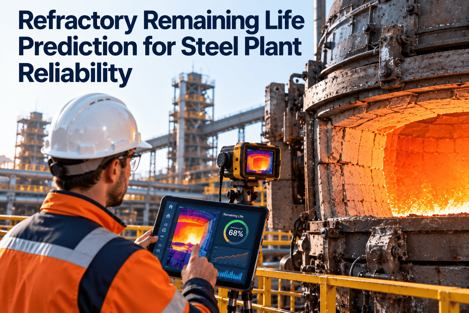 refractory-remaining-life-prediction-steel-plant-reliability