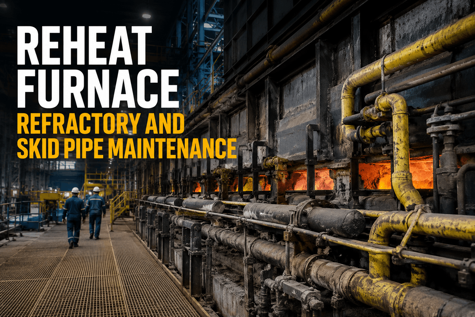 reheat-furnace-refractory-and-skid-pipe-maintenance