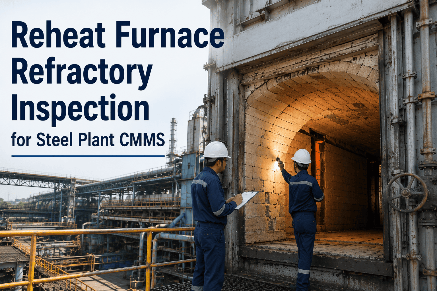 reheat-furnace-refractory-inspection-steel-plant-cmms