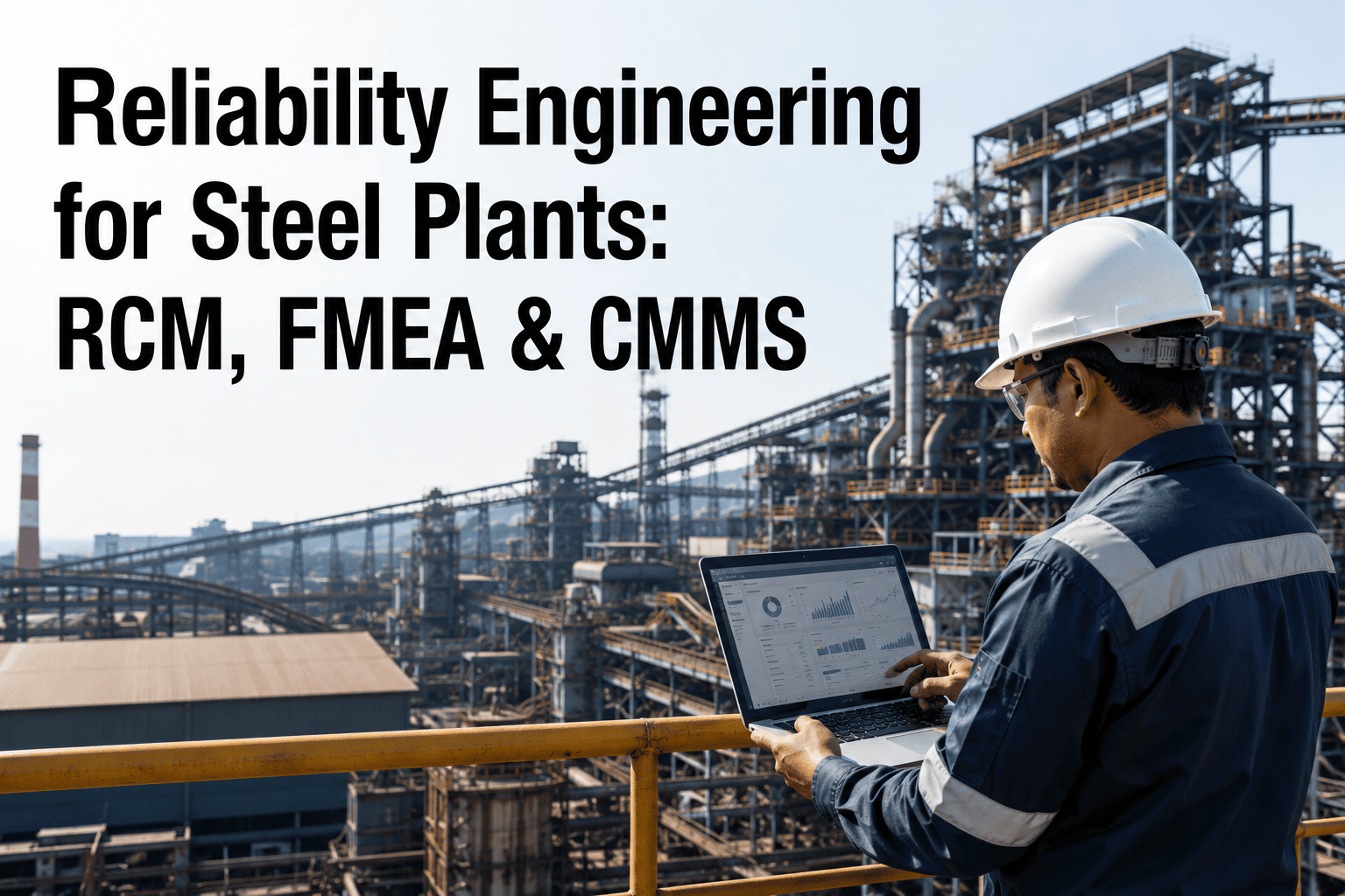 reliability-engineering-steel-plant-rcm-fmea-cmms