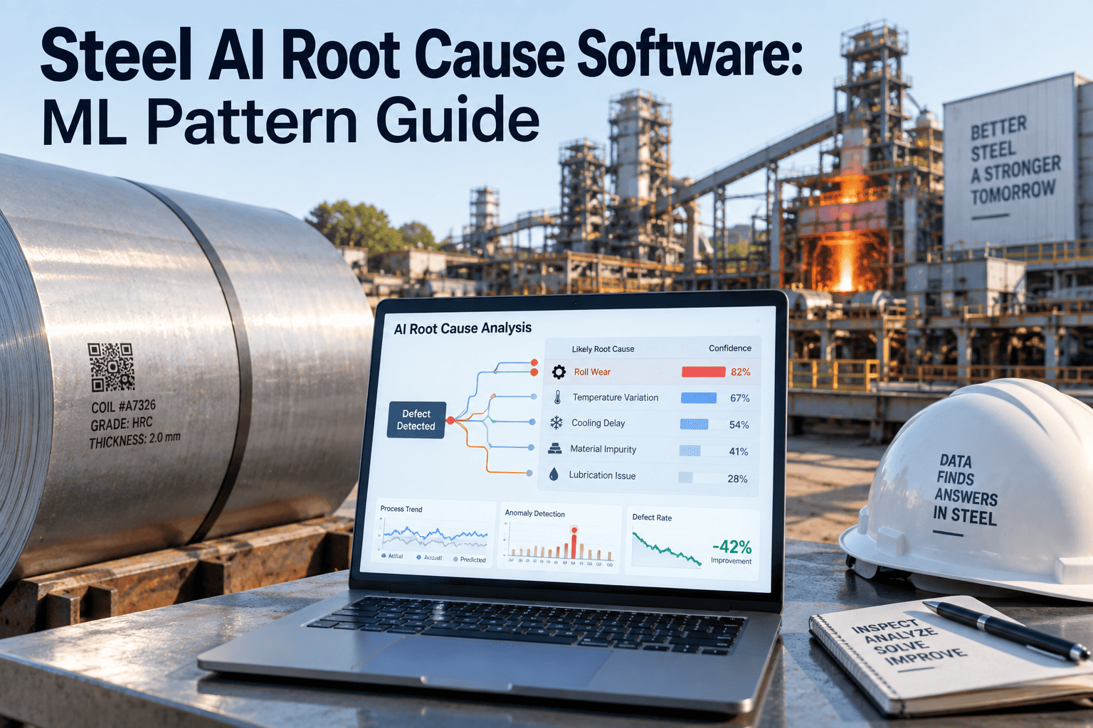 steel-ai-root-cause-software-ml-pattern-guide