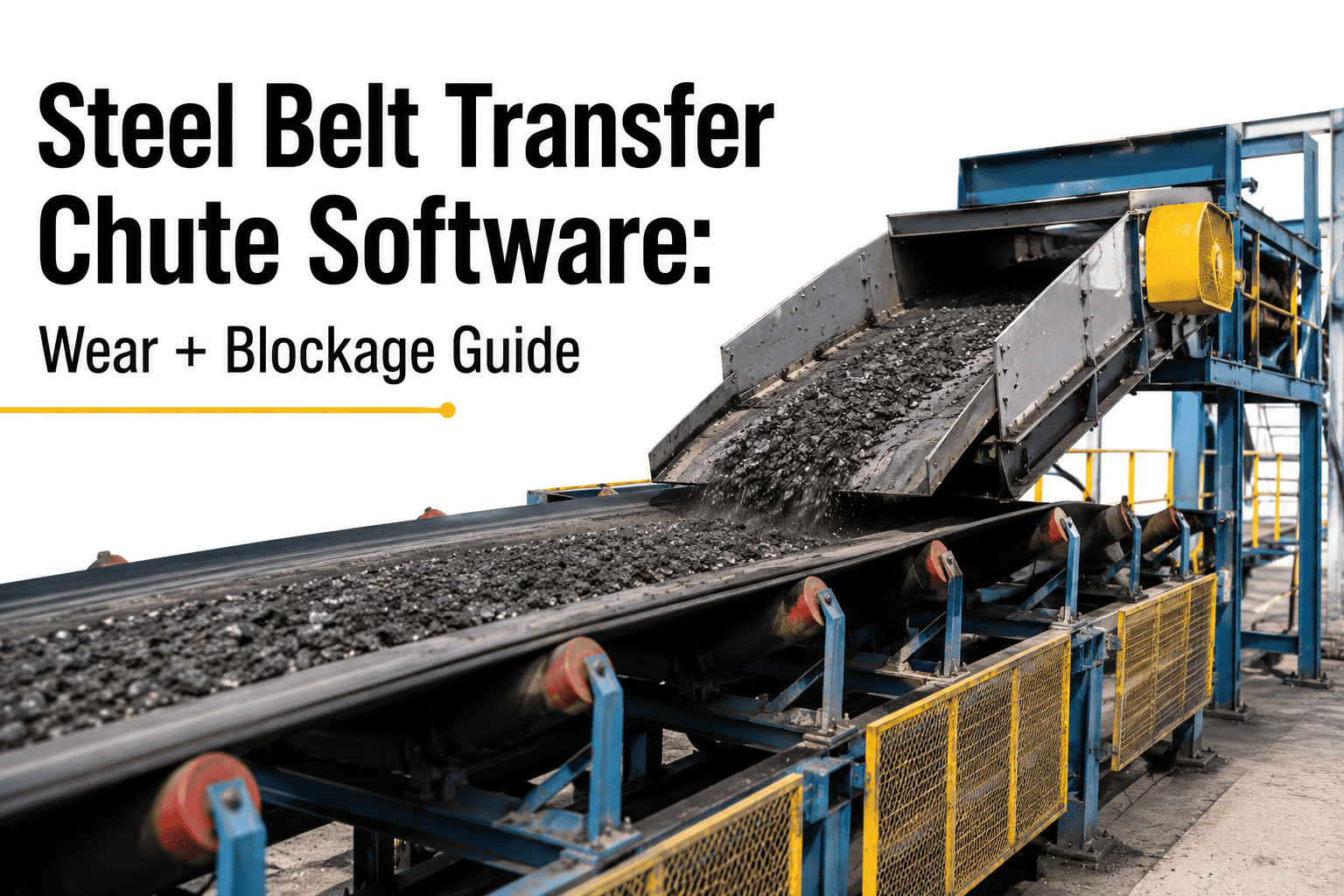 steel-belt-transfer-chute-software-wear-blockage-guide
