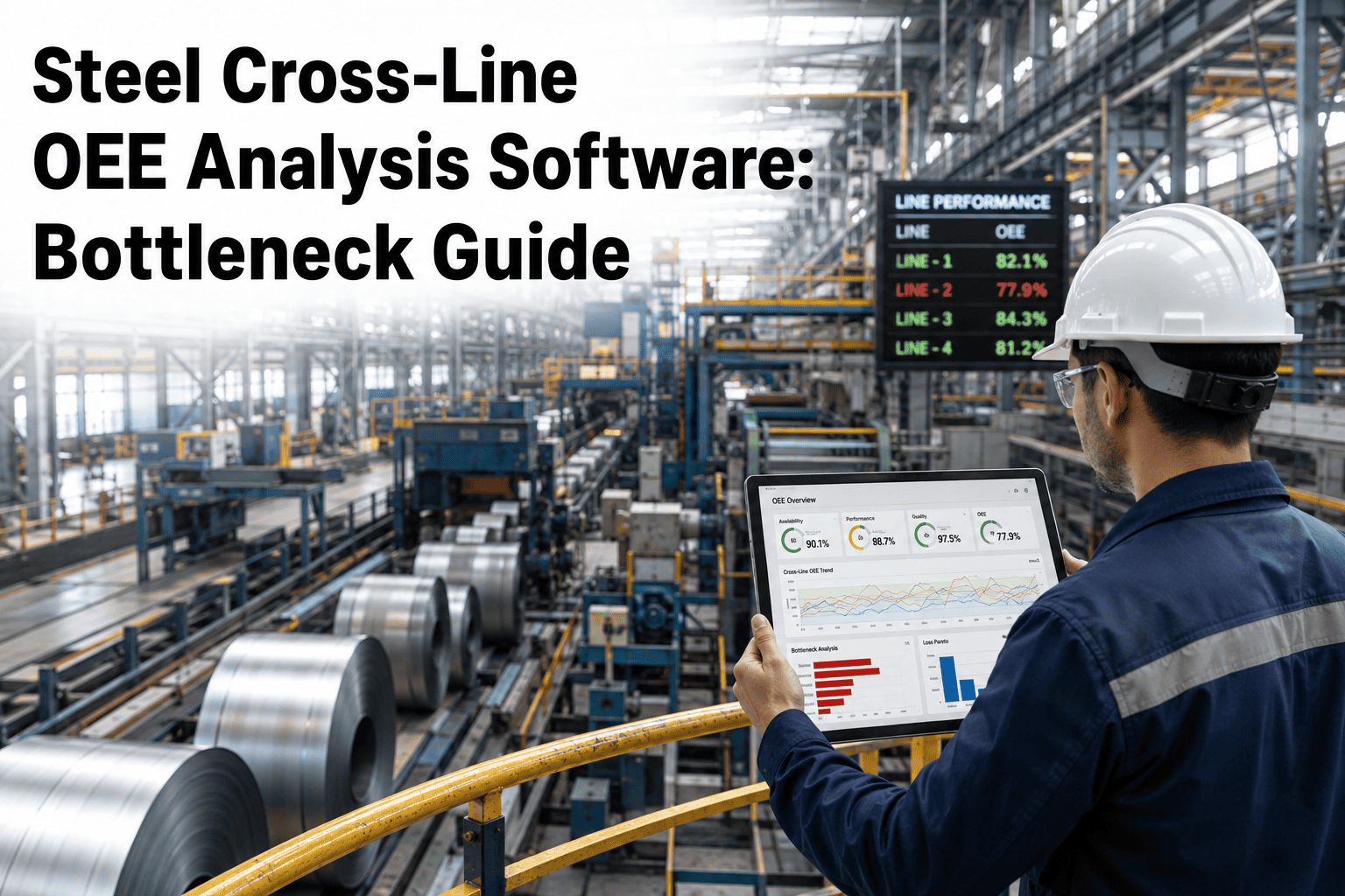 steel-cross-line-oee-analysis-software-bottleneck-guide