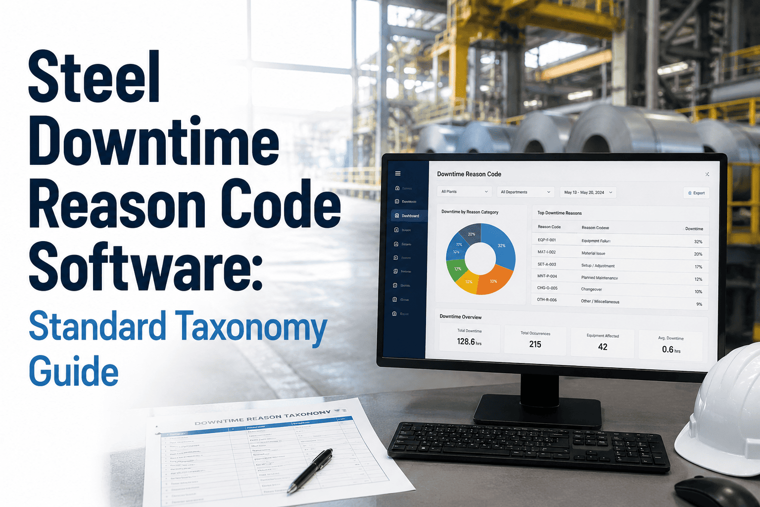 steel-downtime-reason-code-software-standard-taxonomy-guide