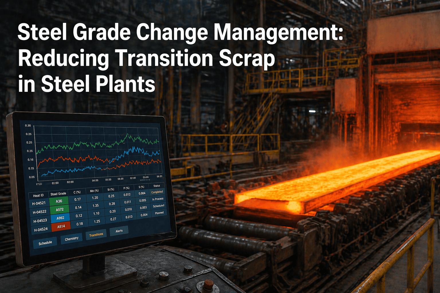 steel-grade-change-management-transition-scrap