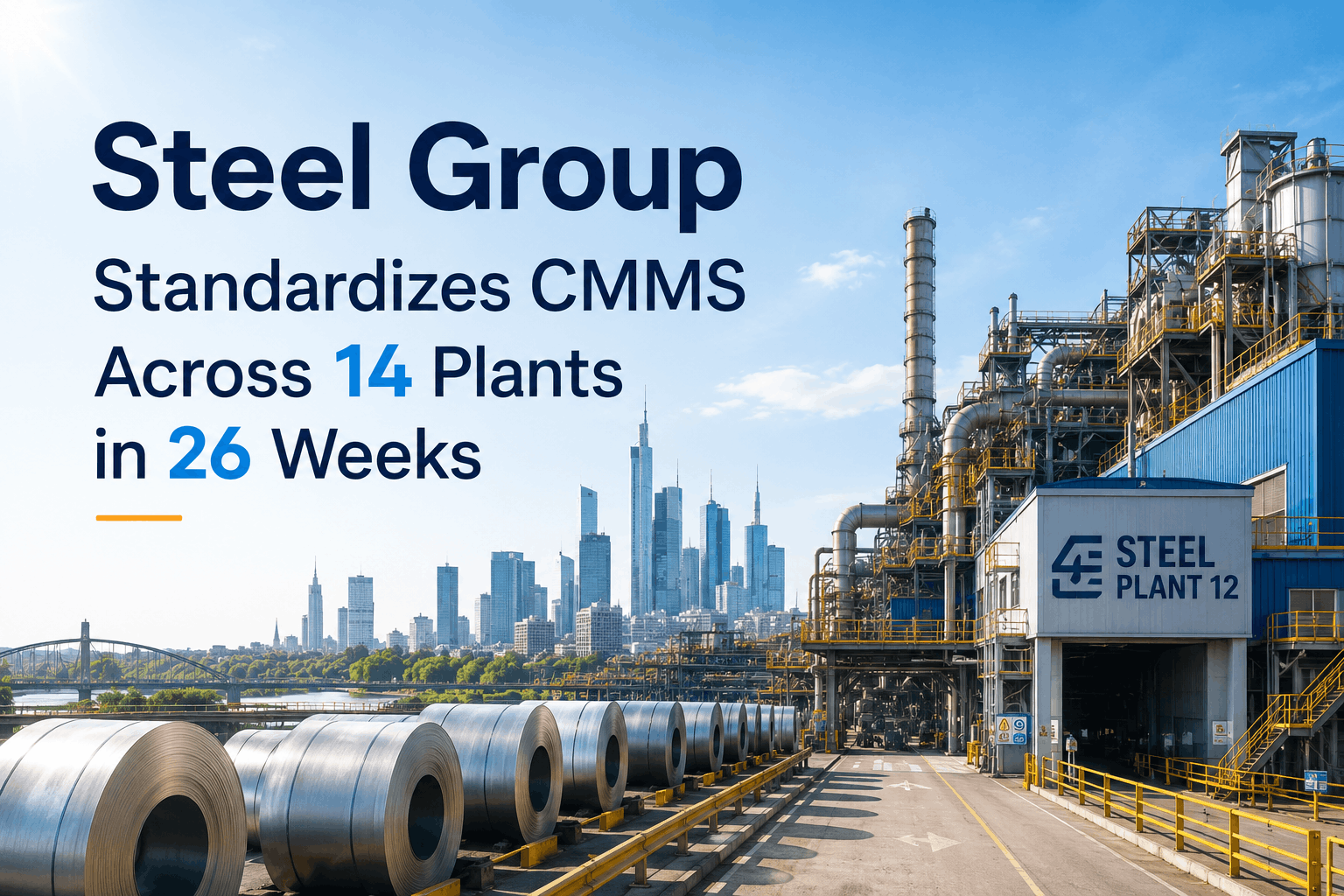 steel-group-standardizes-cmms-across-14-plants-in-26-weeks
