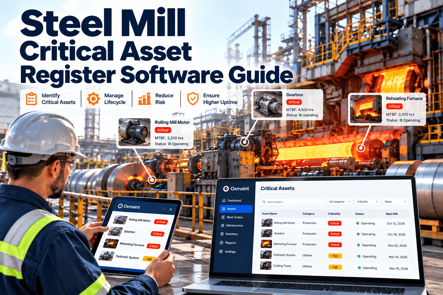 steel-mill-critical-asset-register-software-guide