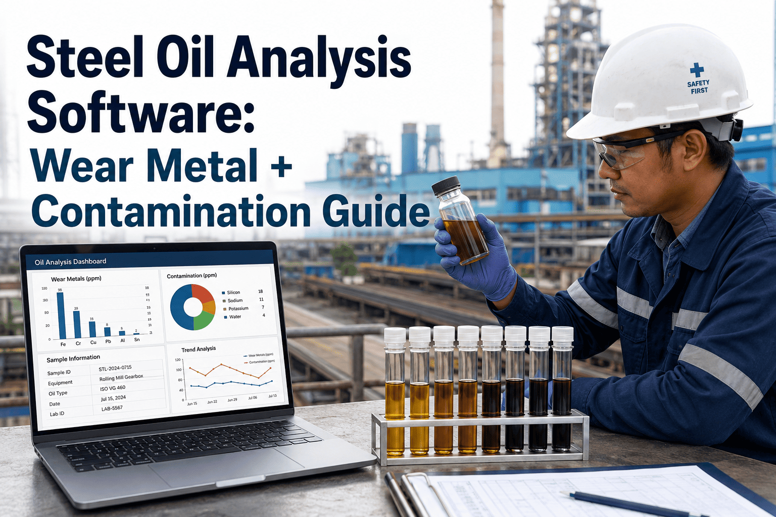 steel-oil-analysis-software-wear-metal-contamination-guide