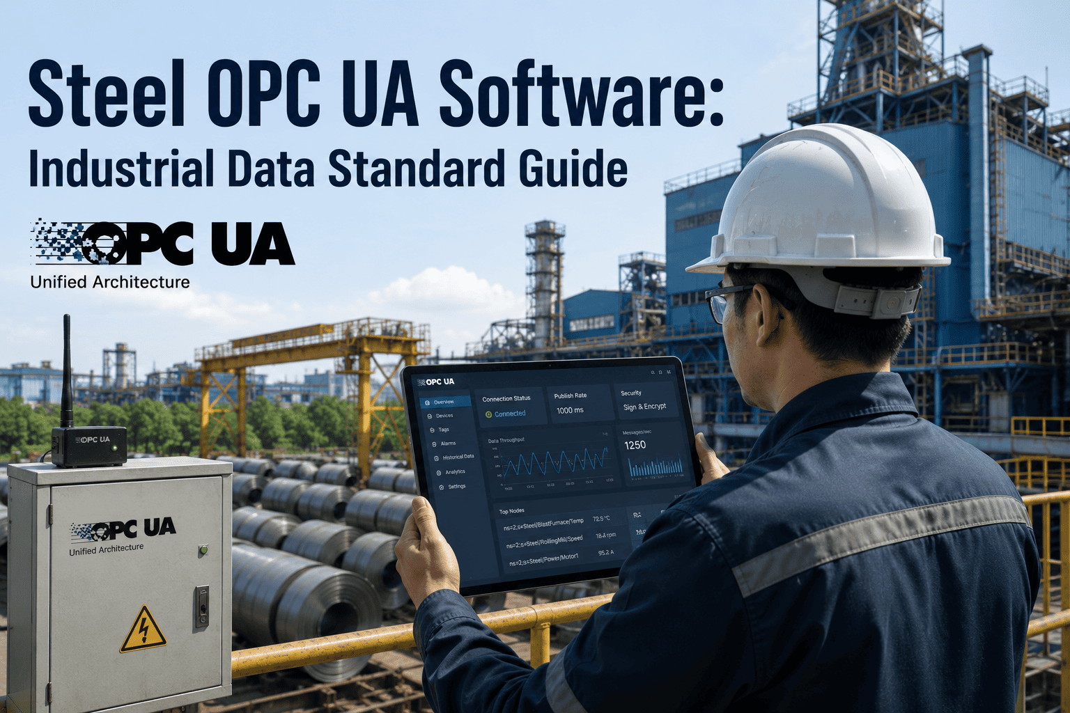 steel-opc-ua-software-industrial-data-standard-guide